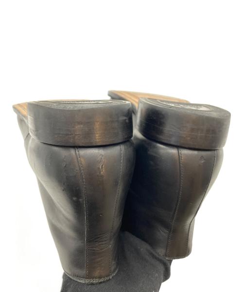 SCOTCH GRAIN（スコッチグレイン）SCOTCH GRAIN (スコッチグレイン) チャッカーブーツ ブラック サイズ:SIZE US 7.5の古着・服飾アイテム