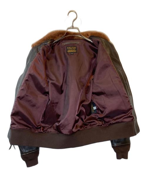 MORGAN（モーガン）MORGAN (モーガン) G-1/フライトジャケット ブラウン サイズ:40の古着・服飾アイテム