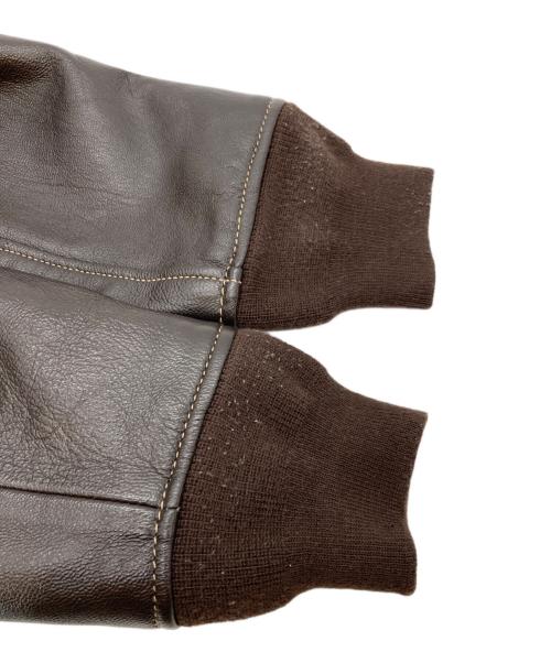 MORGAN（モーガン）MORGAN (モーガン) G-1/フライトジャケット ブラウン サイズ:40の古着・服飾アイテム