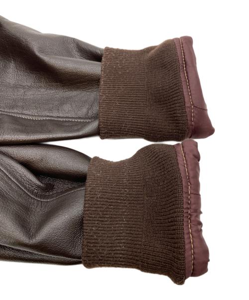 MORGAN（モーガン）MORGAN (モーガン) G-1/フライトジャケット ブラウン サイズ:40の古着・服飾アイテム