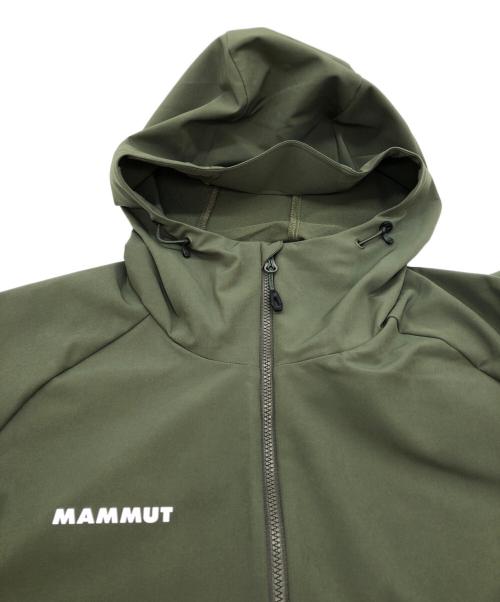 MAMMUT（マムート）MAMMUT (マムート) マクン 2.0 ソフトシェル フーデッド ジャケット カーキ サイズ:SIZE M 未使用品の古着・服飾アイテム