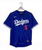 NIKEナイキ）の古着「ゲームシャツ」｜ブルー