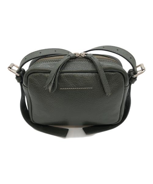 MM6 Maison Margiela（エムエムシックスメゾンマルジェラ）MM6 Maison Margiela (エムエムシックスメゾンマルジェラ) レザーチェーンショルダーバッグ カーキ サイズ:下記参照の古着・服飾アイテム