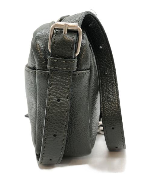 MM6 Maison Margiela（エムエムシックスメゾンマルジェラ）MM6 Maison Margiela (エムエムシックスメゾンマルジェラ) レザーチェーンショルダーバッグ カーキ サイズ:下記参照の古着・服飾アイテム