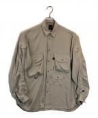 DAIWA PIER39ダイワ ピア39）の古着「Tech Bombay Safari Shirts」｜ベージュ