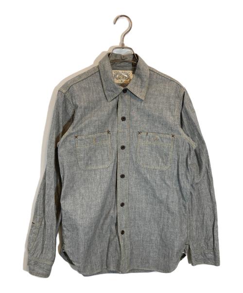 NEAL CASSADY FREEWHEELERS（フリーホイーラーズ）NEAL CASSADY FREEWHEELERS (フリーホイーラーズ) ワークシャツ グレー サイズ:SIZE 15の古着・服飾アイテム