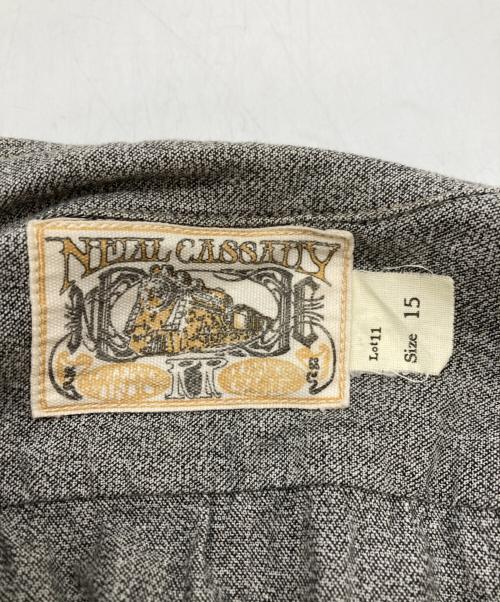 NEAL CASSADY FREEWHEELERS（フリーホイーラーズ）NEAL CASSADY FREEWHEELERS (フリーホイーラーズ) ワークシャツ グレー サイズ:SIZE 15の古着・服飾アイテム
