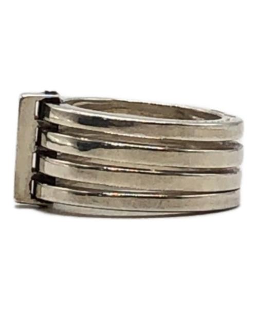 GUCCI（グッチ）GUCCI (グッチ) 4連リング シルバー サイズ:下記参照の古着・服飾アイテム