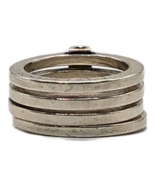 GUCCI（グッチ）GUCCI (グッチ) 4連リング シルバー サイズ:下記参照の古着・服飾アイテム