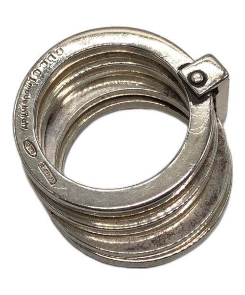 GUCCI（グッチ）GUCCI (グッチ) 4連リング シルバー サイズ:下記参照の古着・服飾アイテム