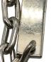 中古・古着 GUCCI (グッチ) ロゴプレートブレスレット シルバー サイズ:下記参照：16000円