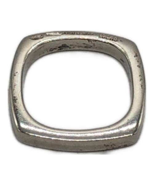 GUCCI（グッチ）GUCCI (グッチ) スクエアリング シルバー サイズ:下記参照の古着・服飾アイテム