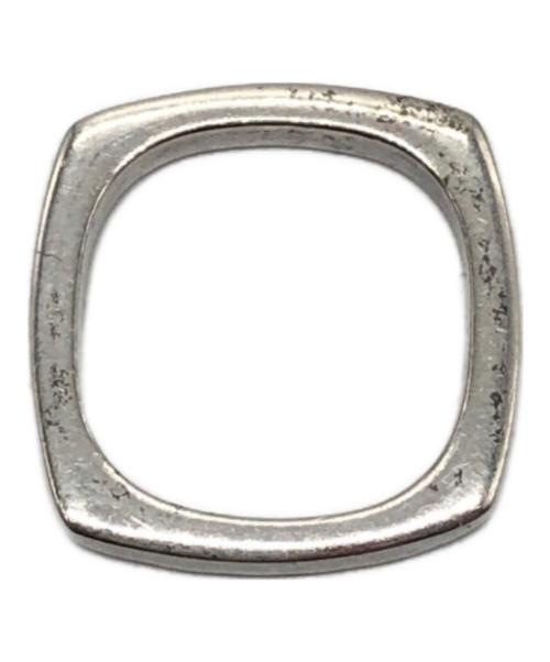 GUCCI（グッチ）GUCCI (グッチ) スクエアリング シルバー サイズ:下記参照の古着・服飾アイテム