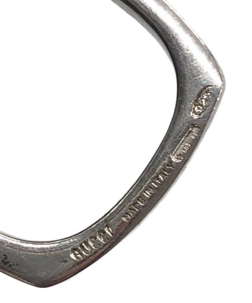 GUCCI（グッチ）GUCCI (グッチ) スクエアリング シルバー サイズ:下記参照の古着・服飾アイテム