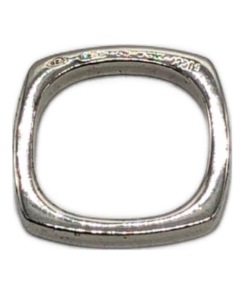 GUCCI（グッチ）GUCCI (グッチ) スクエアリング シルバー サイズ:下記参照の古着・服飾アイテム