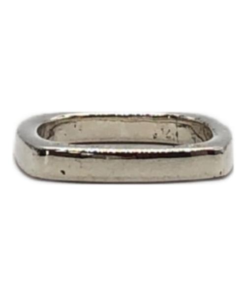 GUCCI（グッチ）GUCCI (グッチ) スクエアリング シルバー サイズ:下記参照の古着・服飾アイテム