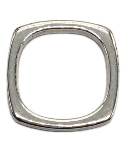 GUCCI（グッチ）GUCCI (グッチ) スクエアリング シルバー サイズ:下記参照の古着・服飾アイテム