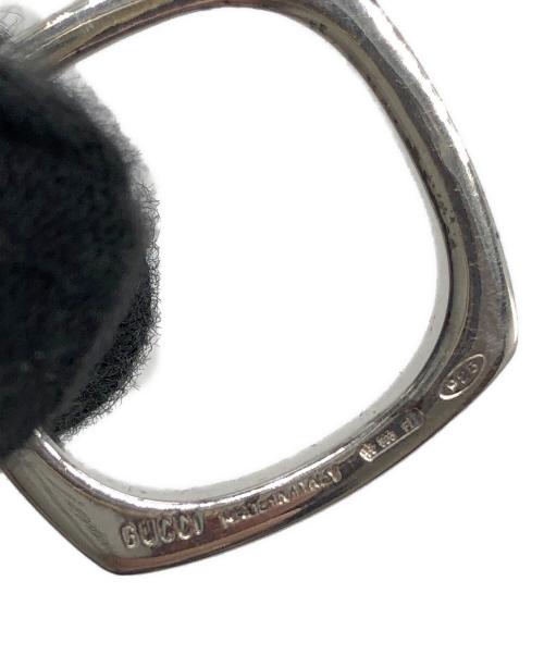 GUCCI（グッチ）GUCCI (グッチ) スクエアリング シルバー サイズ:下記参照の古着・服飾アイテム