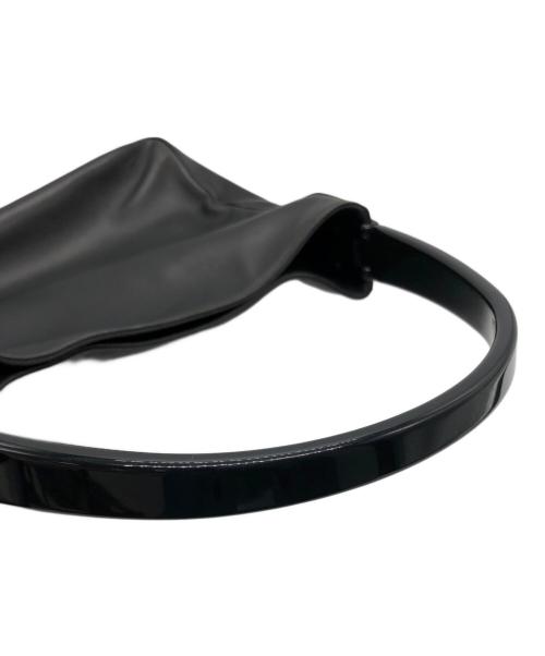 PRADA（プラダ）PRADA (プラダ) レザーワンショルダーバッグ ブラックの古着・服飾アイテム