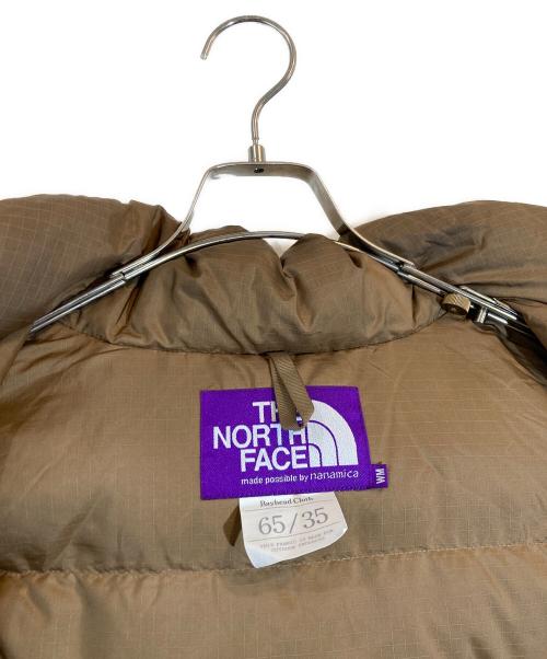 THE NORTHFACE PURPLELABEL（ザ・ノースフェイス パープルレーベル）THE NORTHFACE PURPLELABEL (ザ・ノースフェイス パープルレーベル) 65/35 マウンテンショートダウンパーカ ブラウン サイズ:WM　65/35の古着・服飾アイテム