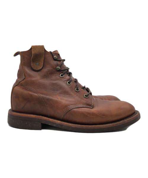 LEVI'S（リーバイス）LEVI'S (リーバイス) レザーブーツ ブラウン サイズ:26.5ｃｍの古着・服飾アイテム