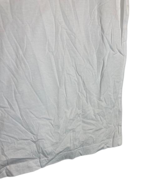 PRADA（プラダ）PRADA (プラダ) プレーン ソリッド インナー Tシャツ ホワイト サイズ:Lの古着・服飾アイテム