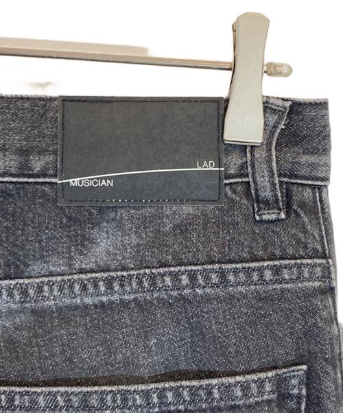 LAD MUSICIAN（ラッドミュージシャン）LAD MUSICIAN (ラッドミュージシャン) 12oz DENIM STRAIGHT PANTS ブラック サイズ:SIZE 44の古着・服飾アイテム