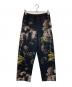 LAD MUSICIAN（ラッドミュージシャン）の古着「ESTER JERSEY INKJET MONE HANA TRACK PANTS」｜ブラック