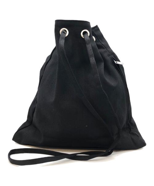 LAD MUSICIAN（ラッドミュージシャン）LAD MUSICIAN (ラッドミュージシャン) ドラえもん (ドラエモン) DRAWSTRING BAG ブラックの古着・服飾アイテム