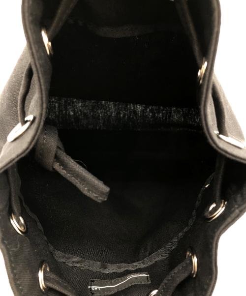 LAD MUSICIAN（ラッドミュージシャン）LAD MUSICIAN (ラッドミュージシャン) ドラえもん (ドラエモン) DRAWSTRING BAG ブラックの古着・服飾アイテム