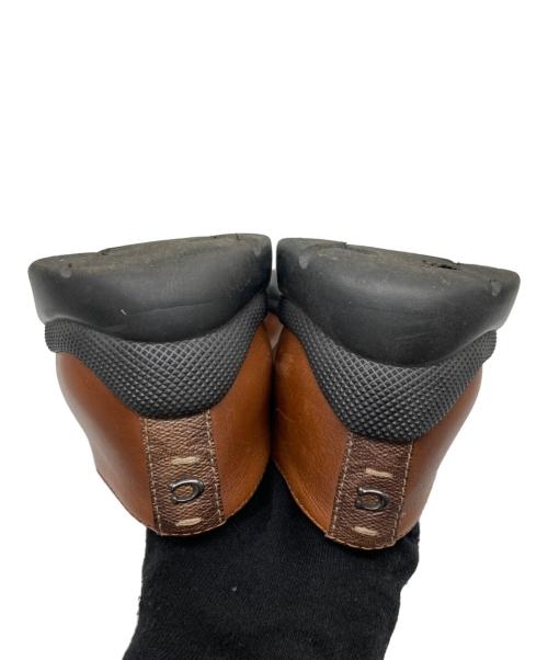 COACH（コーチ）COACH (コーチ) レザーシューズ ブラウン サイズ:US７Dの古着・服飾アイテム