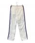 Needles (ニードルズ) BEAMS (ビームス) Nylon Track Pants ホワイト×パープル サイズ:M：16000円