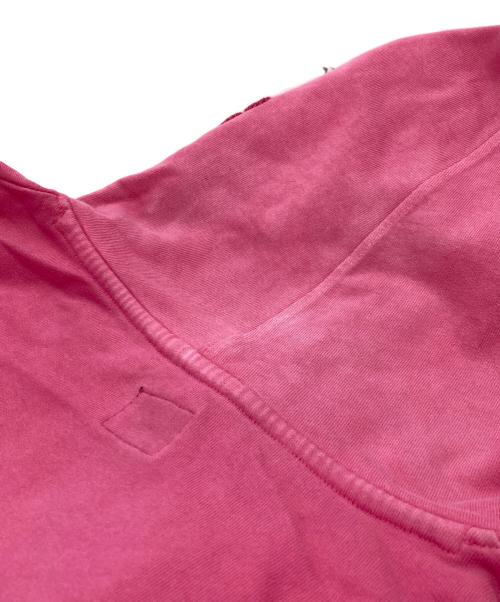 Needles（ニードルズ）Needles (ニードルズ) BEAMS JAPAN (ビームスジャパン) パピヨン 染刺繍パーカー ピンク×パープル サイズ:Lの古着・服飾アイテム