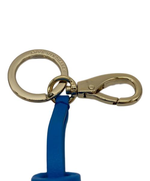 ANYA HINDMARCH（アニヤ・ハインドマーチ）ANYA HINDMARCH (アニヤ・ハインドマーチ) ゴーストタッセル チャーム キーホルダー ブルー サイズ:下記参照の古着・服飾アイテム