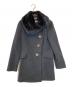 Vivienne Westwood RED LABEL（ヴィヴィアンウエストウッドレッドレーベル）の古着「アシンメトリーラビットファーコート」｜グレー