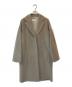 MaxMara（マックスマーラ）の古着「カシミヤ混比翼ウールコート」｜ベージュ