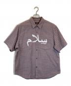 SUPREME×UNDERCOVERシュプリーム×アンダーカバー）の古着「Flannel shirt」｜グレー