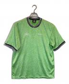 SUPREME×UMBROシュプリーム×アンブロ）の古着「Jacquard Soccer Jersey」｜黄緑
