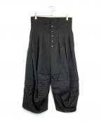 NEMETHネメス）の古着「Trousers 20」｜ブラック