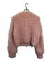 THE TOE (ザ・トゥー) Westminster shaggy cardigan ピンク サイズ:SIZE S：12000円