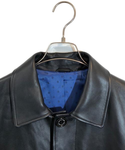 CHESTER BARRIE（チェスターバリー）Chester Barrie (チェスターバリー) ラムレザーコート ブラック サイズ:SIZE M 未使用品の古着・服飾アイテム