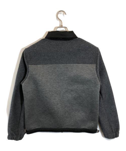 MONCLER（モンクレール）MONCLER (モンクレール) MAGLIA CARDIGAN グレー×ブラック サイズ:SIZE Mの古着・服飾アイテム