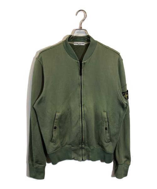 STONE ISLAND（ストーンアイランド）STONE ISLAND (ストーンアイランド) Zip Up Jacket グリーン サイズ:SIZE Lの古着・服飾アイテム