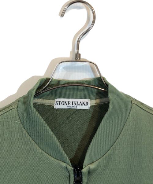 STONE ISLAND（ストーンアイランド）STONE ISLAND (ストーンアイランド) Zip Up Jacket グリーン サイズ:SIZE Lの古着・服飾アイテム