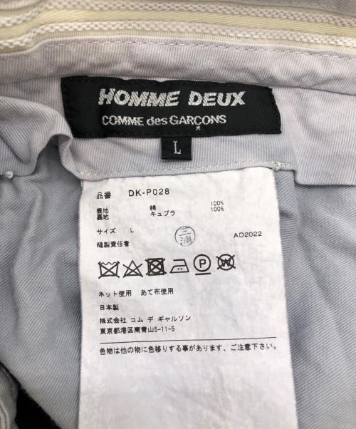 COMME des GARCONS HOMME PLUS（コムデギャルソンオムプリュス）COMME des GARCONS HOMME PLUS (コムデギャルソンオムプリュス) ハーフパンツ ブラック サイズ:SIZE Lの古着・服飾アイテム