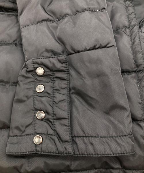 MONCLER（モンクレール）MONCLER (モンクレール) HISSOPEダウンコート ブラック サイズ:SIZE 00の古着・服飾アイテム