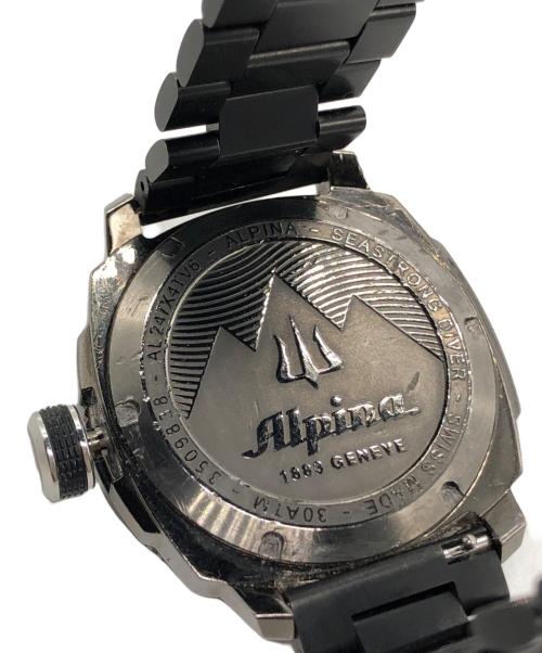 alpina（アルピナ）alpina (アルピナ) シーストロング ダイバーGMT ネイビー サイズ:下記参照の古着・服飾アイテム