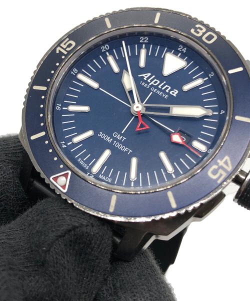 alpina（アルピナ）alpina (アルピナ) シーストロング ダイバーGMT ネイビー サイズ:下記参照の古着・服飾アイテム