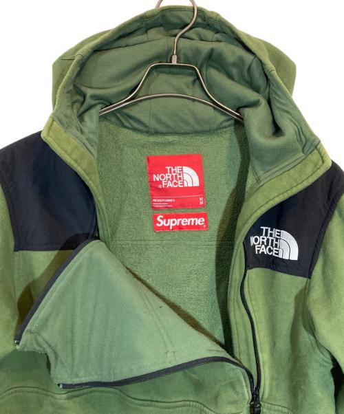 SUPREME（シュプリーム）Supreme (シュプリーム) THE NORTH FACE (ザ ノース フェイス) Steep Tech Hooded グリーン サイズ:SIZE Mの古着・服飾アイテム