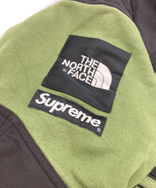 SUPREME（シュプリーム）Supreme (シュプリーム) THE NORTH FACE (ザ ノース フェイス) Steep Tech Hooded グリーン サイズ:SIZE Mの古着・服飾アイテム
